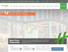 Tablet Screenshot of holidayinnvancouverdowntown.com